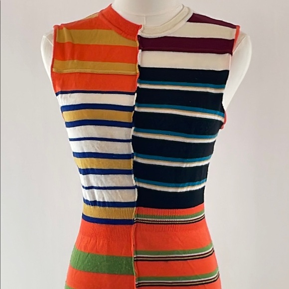 Marni Striped Midi Dress, 40 - Picture 8 of 11